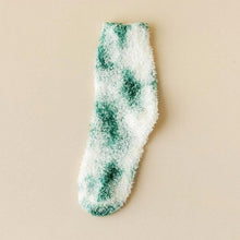 Load image into Gallery viewer, Soft Plush Knit Tie-Dye Socks
