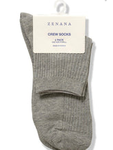 Load image into Gallery viewer, Zenana Cotton Crew Socks
