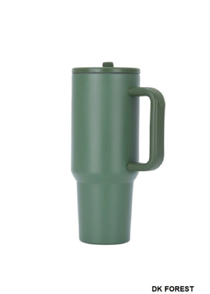 Dk Forest 40 oz Spill Free Insulated Stainless Steel Tumbler
