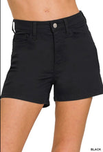 Load image into Gallery viewer, Zenana Black Jean Shorts
