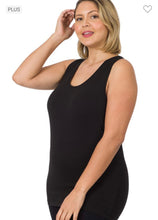 Load image into Gallery viewer, Zenana Cotton/Spandex Racerback Tank
