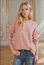 Load image into Gallery viewer, Heimish Mauve Puff Sleeve Sweater
