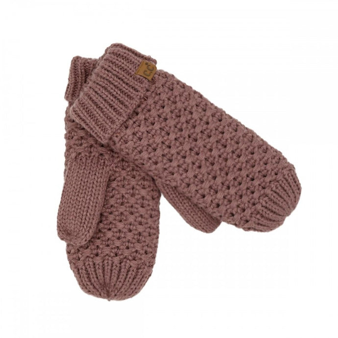 Coco Berry C.C. Cross Cell Stitch Mittens