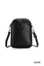 Load image into Gallery viewer, Zenana Vegan Leather Mini Crossbody Messenger Bag
