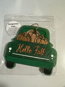 Fall Car Freshies-Truck