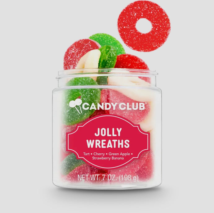 Candy Club Holiday Collection Jolly Wreaths