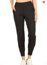 Load image into Gallery viewer, Leggings Depot Black Joggers
