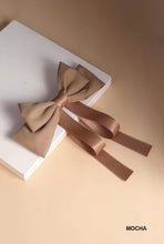 Load image into Gallery viewer, Silk Satin Hair Bow Barrette
