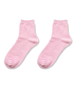 Zenana Cotton Crew Socks