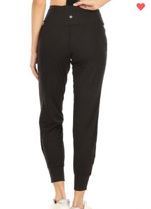 Leggings Depot Black Joggers