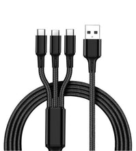 Load image into Gallery viewer, 3 in 1 Universal USB 2.0 Fast Charging Cable
