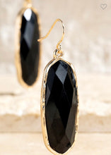 Load image into Gallery viewer, Faceted Acrylic Oval Earrings
