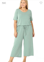 Load image into Gallery viewer, Short Sleeve Zenana Jumpsuit
