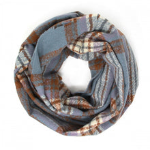 Load image into Gallery viewer, Plaid Knit Scarf
