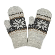 Load image into Gallery viewer, Snowflake Mittens
