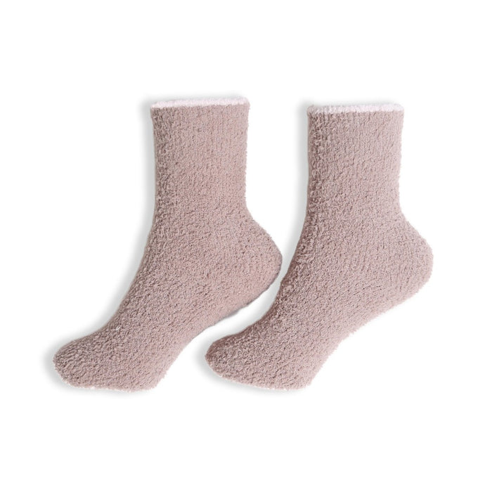 Comfy Luxe Solid Crew Socks