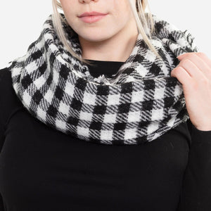 Buffalo Plaid Infinity Scarf