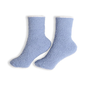 Comfy Luxe Solid Crew Socks