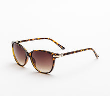 Load image into Gallery viewer, Modern Womens Sunglasses With Gold Metal Frame Detail m
