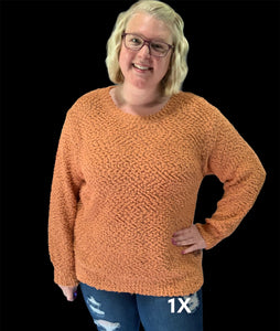 Pumpkin Spice Popcorn Sweater