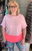 Load image into Gallery viewer, Blumin Pink Fuchsia Tee
